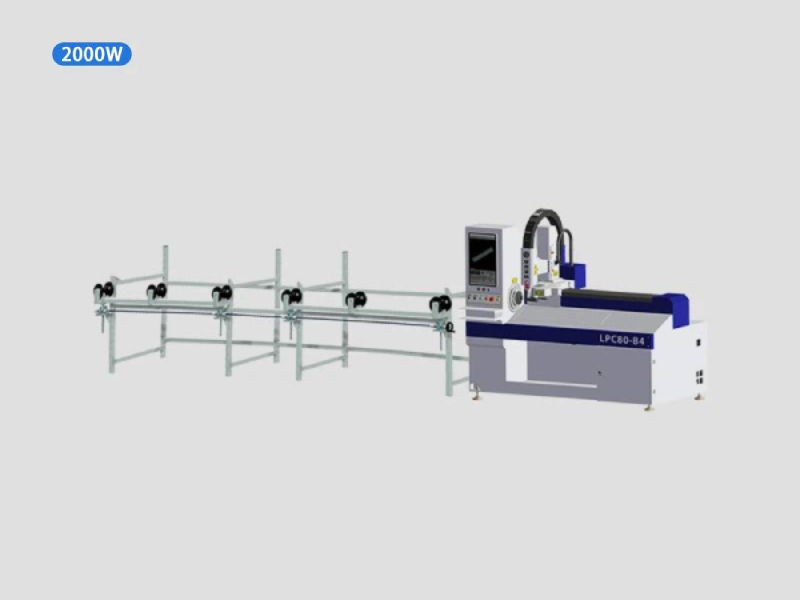 Dört Eksenli Manuel Fiber Lazer Kesici